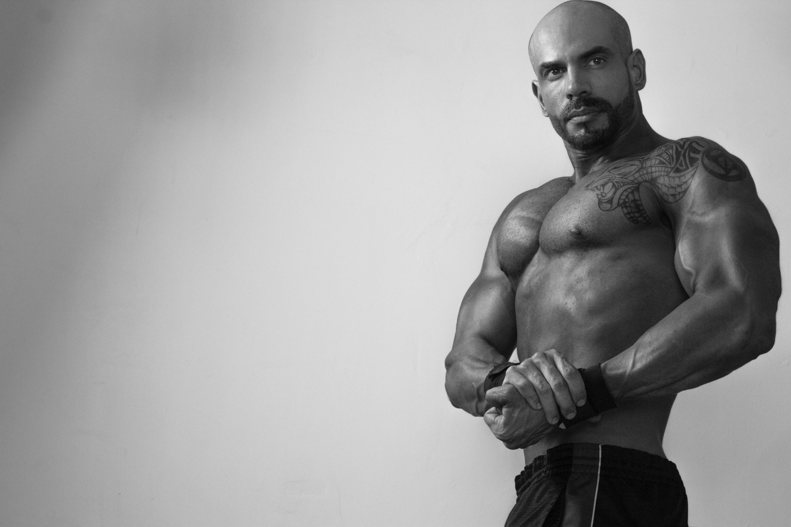 Bodybuilding poses