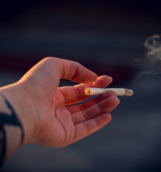 Aankomen in gewicht door het stoppen met roken